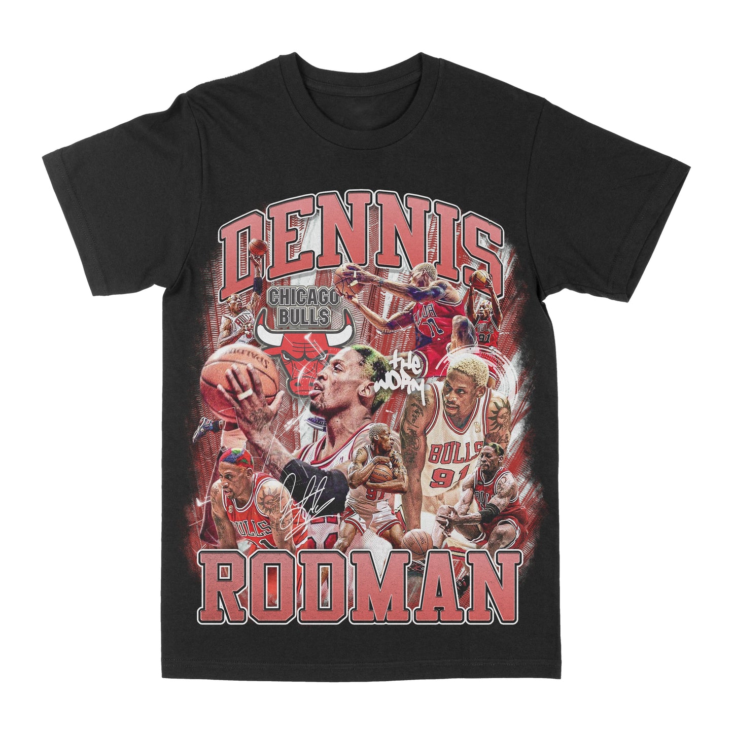 Dennis Rodman The Worm Graphic Tee