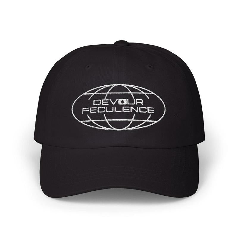 Devour Feculence hat | Severance-Inspired Hat | Mr. Milchick Quote | Funny TV Show Gift | Adjustable Cotton Cap