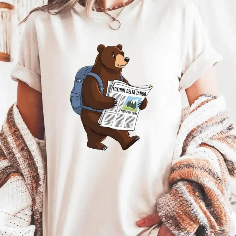 FDT Resist Bear Shirt, Foxtrot Delta Tango, National Parks Shirt, National Forest Service shirts