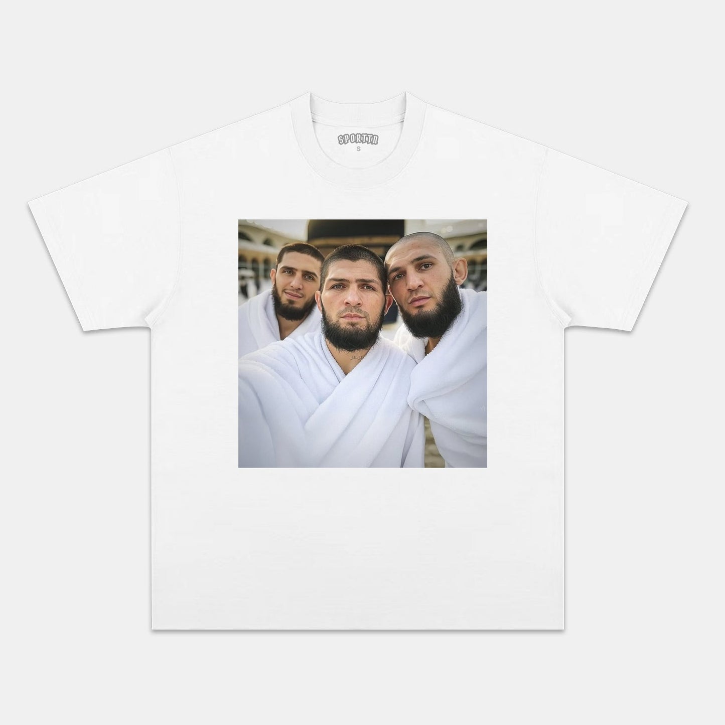 FUNNY ISLAM & KHABIB STEP BROTHERS & KHAMZAT CHIMAEV TEE