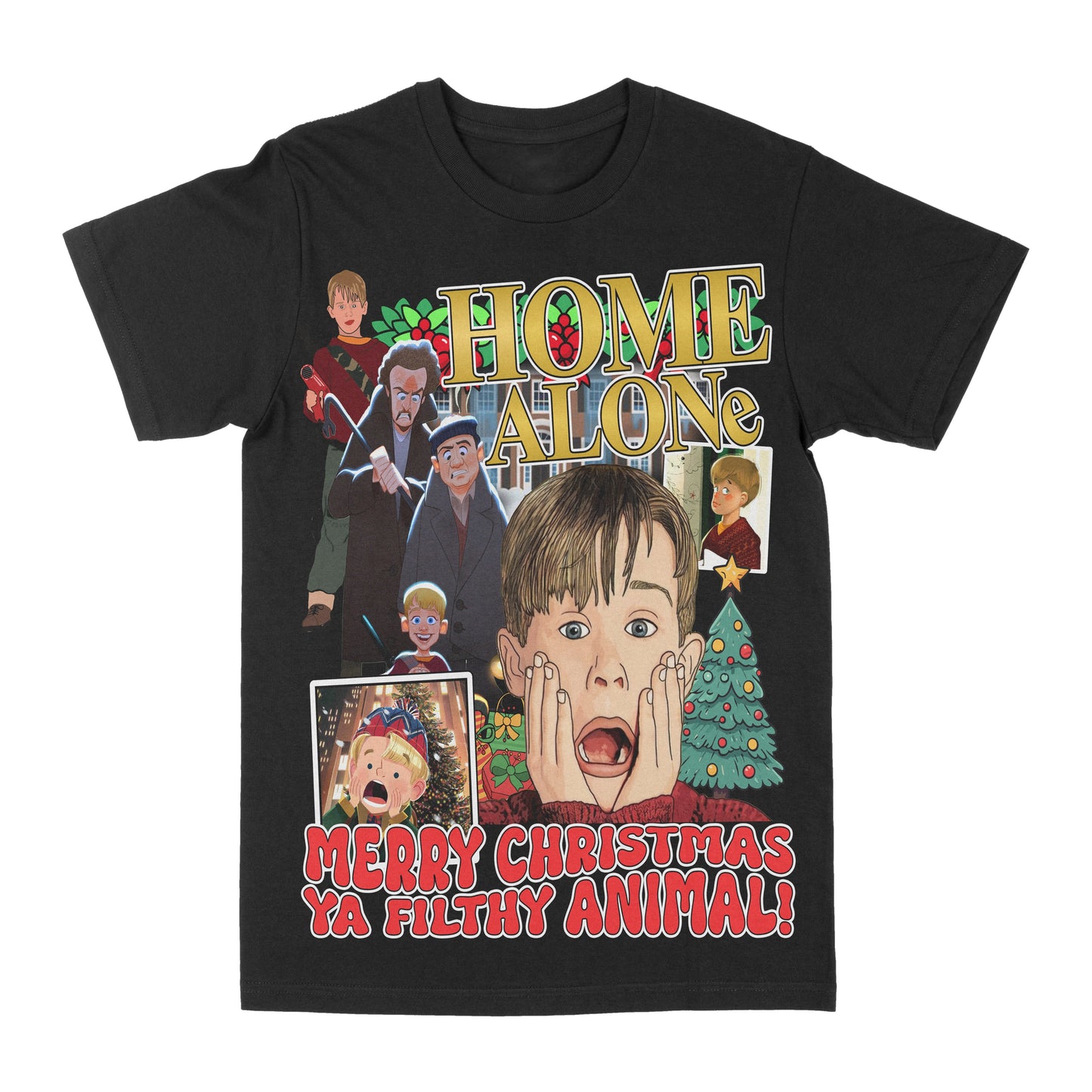 Home Alone "Filthy Animal" Graphic Tee