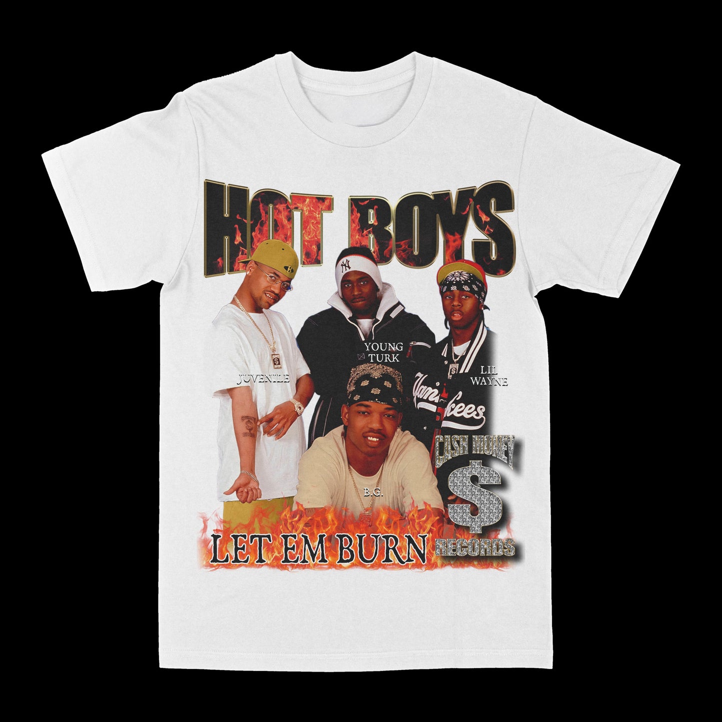 Hot Boys Graphic Tee Style001