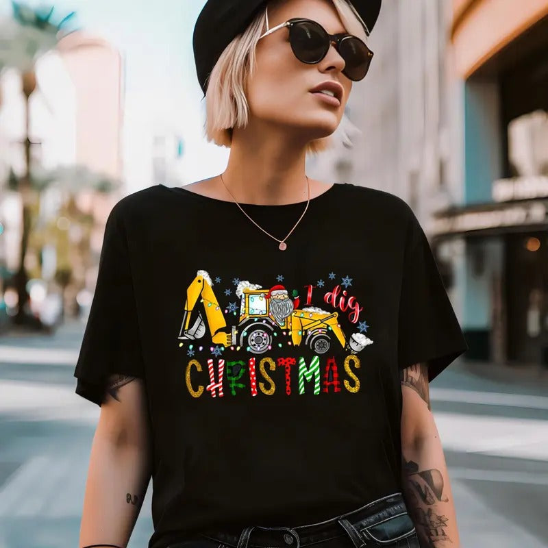 I Dig Christmas Shirt, Christmas Gifts, Xmas Shirt, Christmas Season, Christmas Shirt, Funny Christmas Shirt, Cozy Season, Merry Xmas Sweatshirt