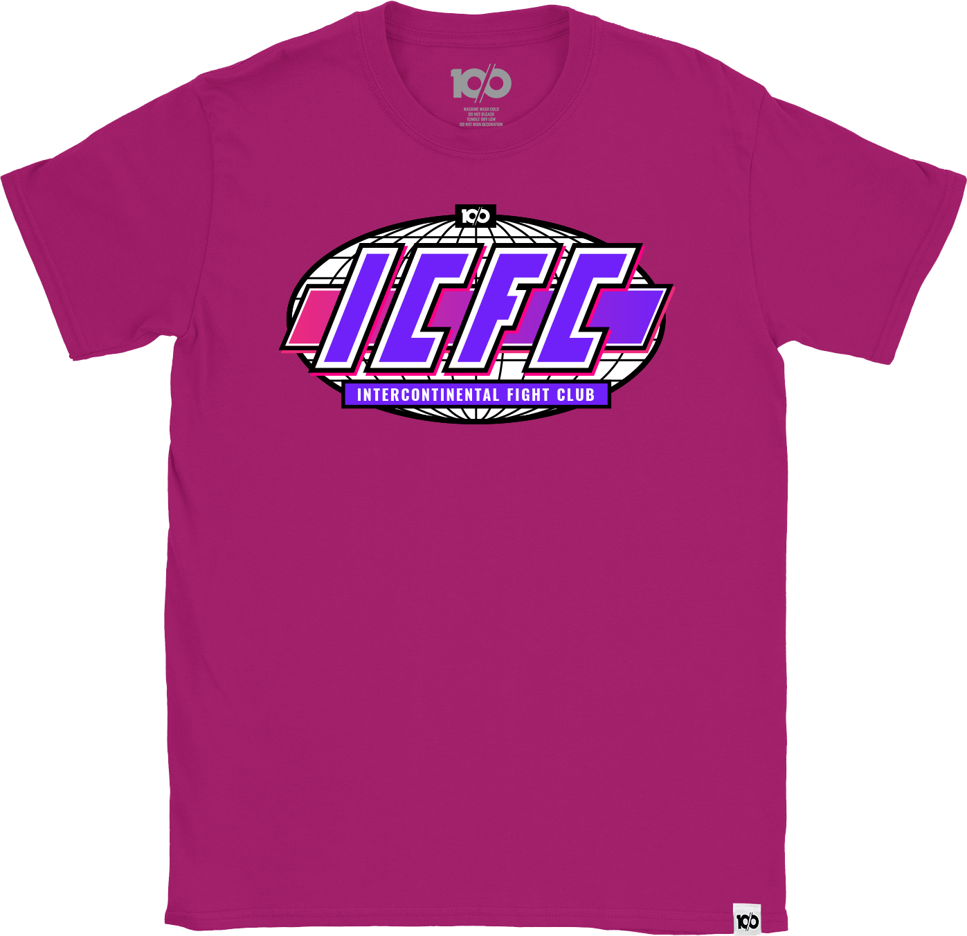 ten/o - 'ICFC Logo' T-Shirt - Purple