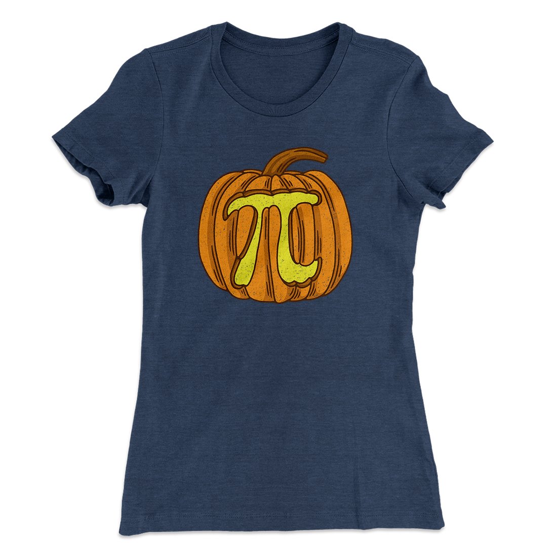 Pumpkin Pi Funny Thanksgiving Women's T-Shirt