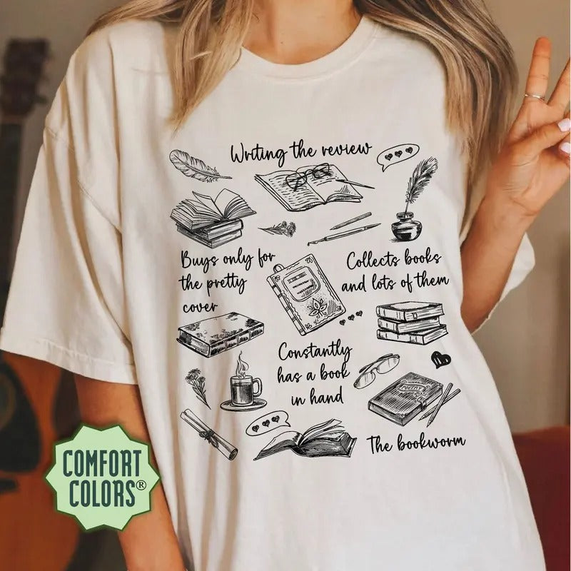 In My Bookish Era TShirt, Bookish Girl Shirt, Teacher Tshirt, Librarian Shirt, Reading Shirt, Bookworm, Book Lover Shirt