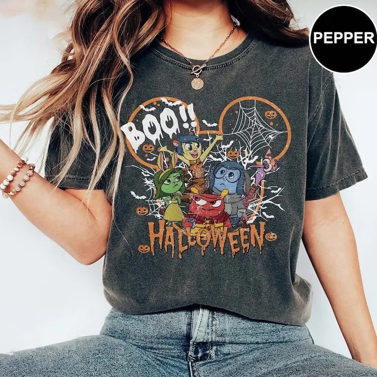 Inside Out Halloween Shirt, Today I Feel All The Feels Shirt, Inside Out Matching Shirt, Halloween Shirt
