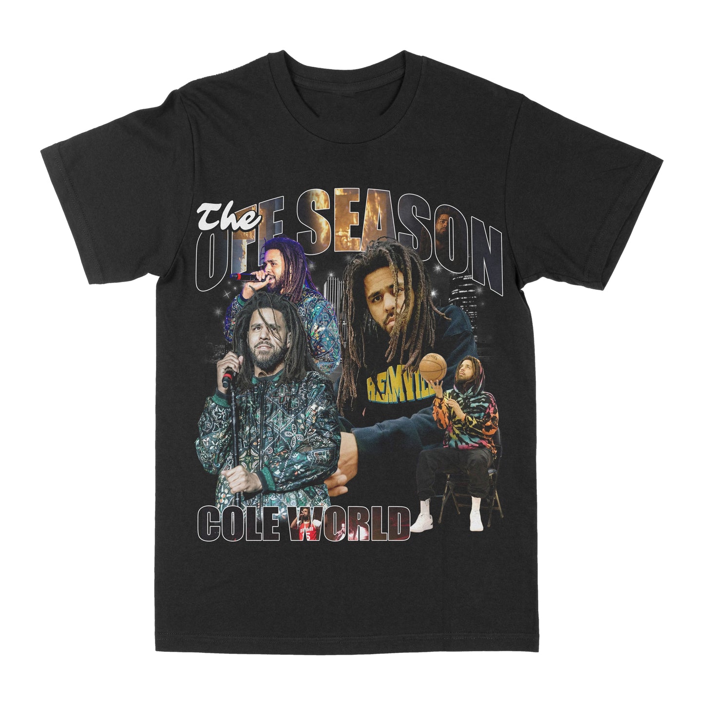 J. Cole "Off Season" Graphic Tee Style001