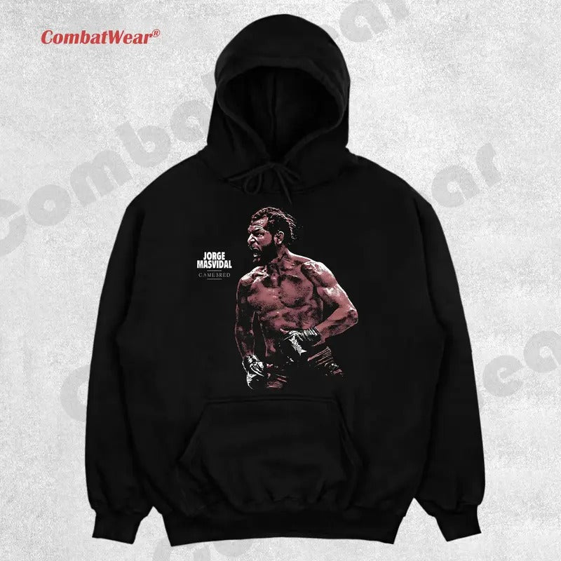 JORGE MASVIDAL HOODIE-SWEATER-TEE ,Boxing T-shirt, Fighter Tee, Boxer Shirt, Sports Shirt, Vintage Boxing Tee, Graphic Boxing Champ T-Shirt