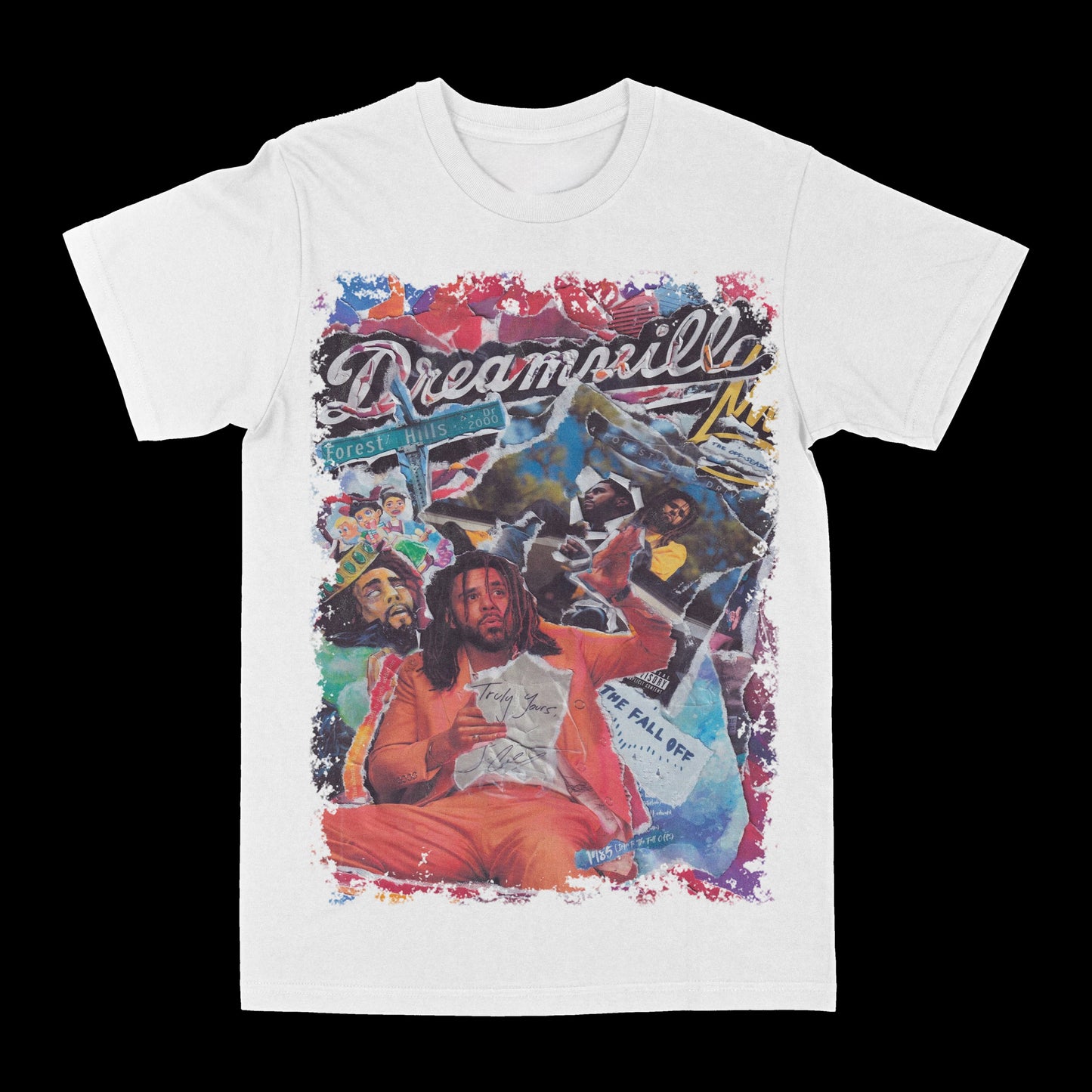 J. Cole Dreamville Graphic Tee Style001