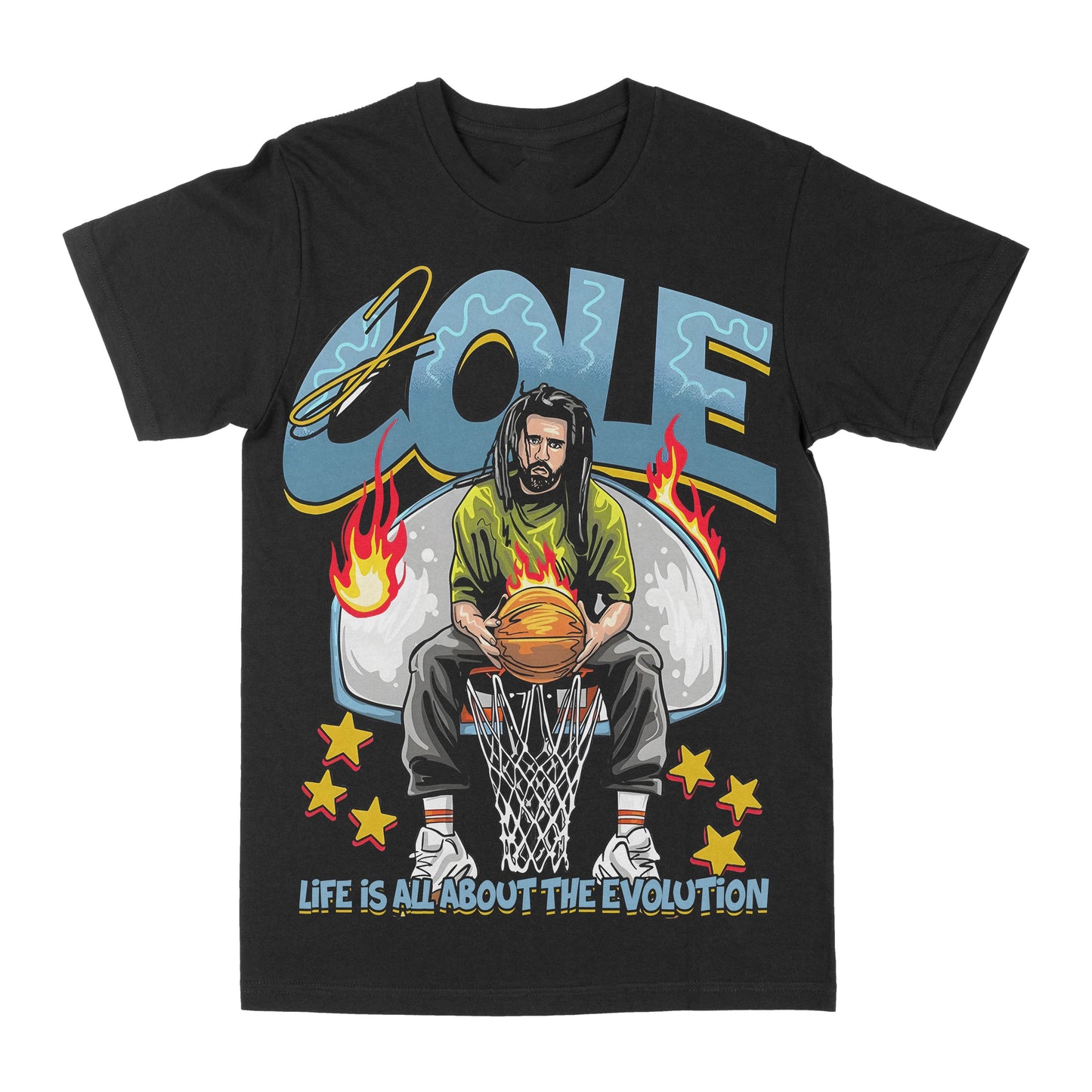 J. Cole "Evolution" Graphic Tee Style001