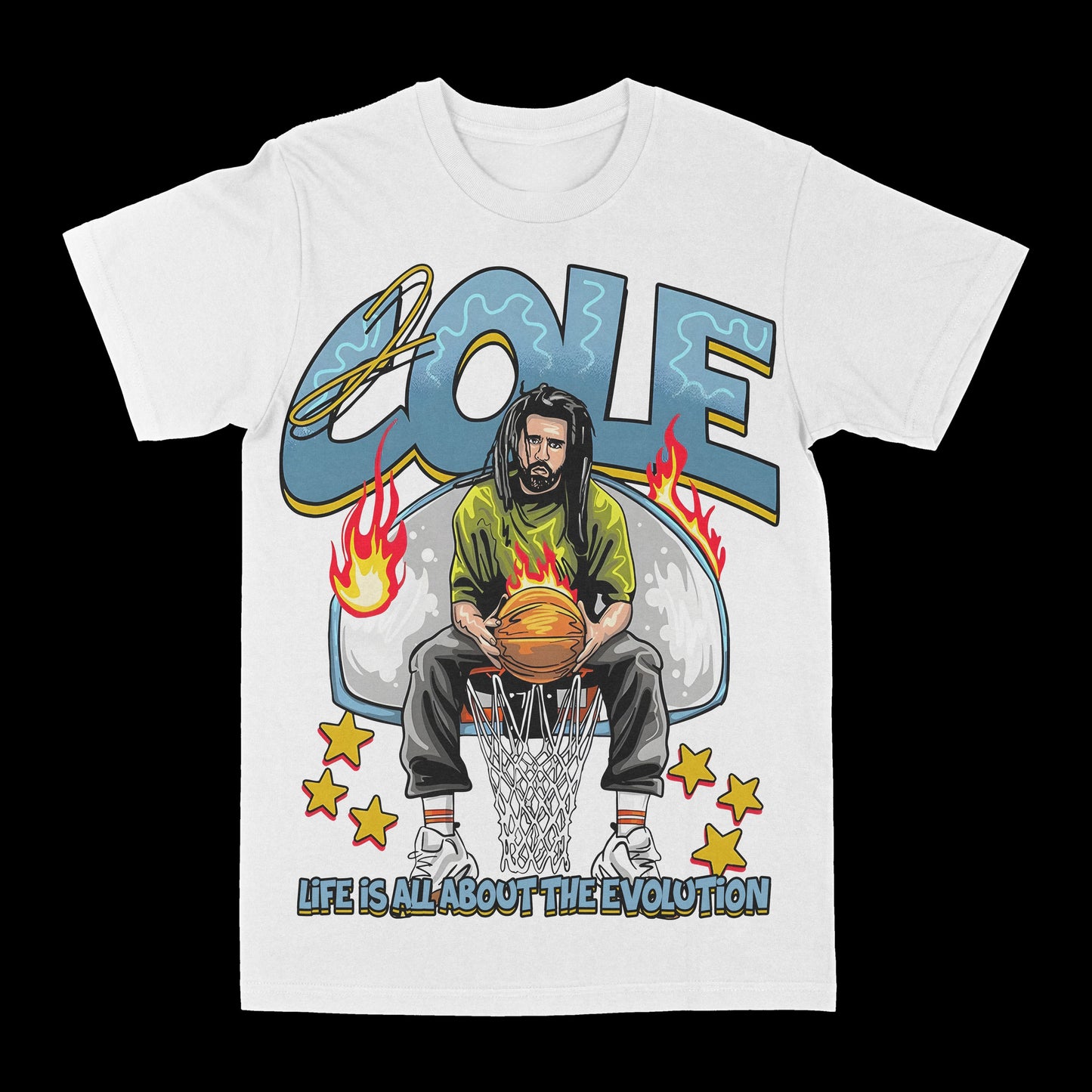 J. Cole "Evolution" Graphic Tee Style001