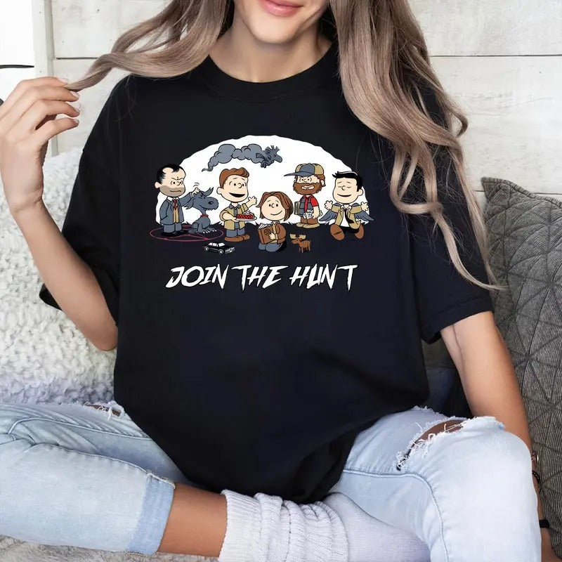 Join The Hunt T Shirt, Join The Hunt Supernatural T Shirt, Gift For Woman and Man Unisex T-Shirt Sweatshirt Hoodie