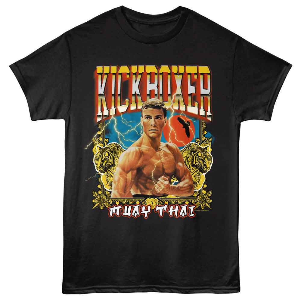 Kickboxer - Two Tigers - American Classics - Officially Licensed Adult Short Sleeve T-Shirt