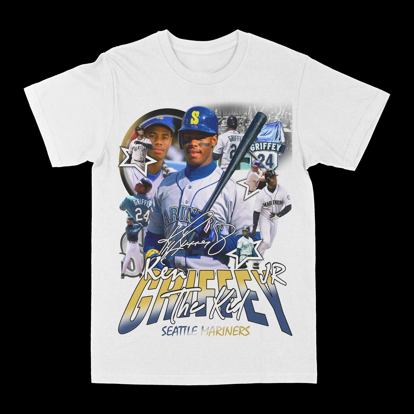 Ken Griffey Jr "The Kid" Graphic Tee Style001
