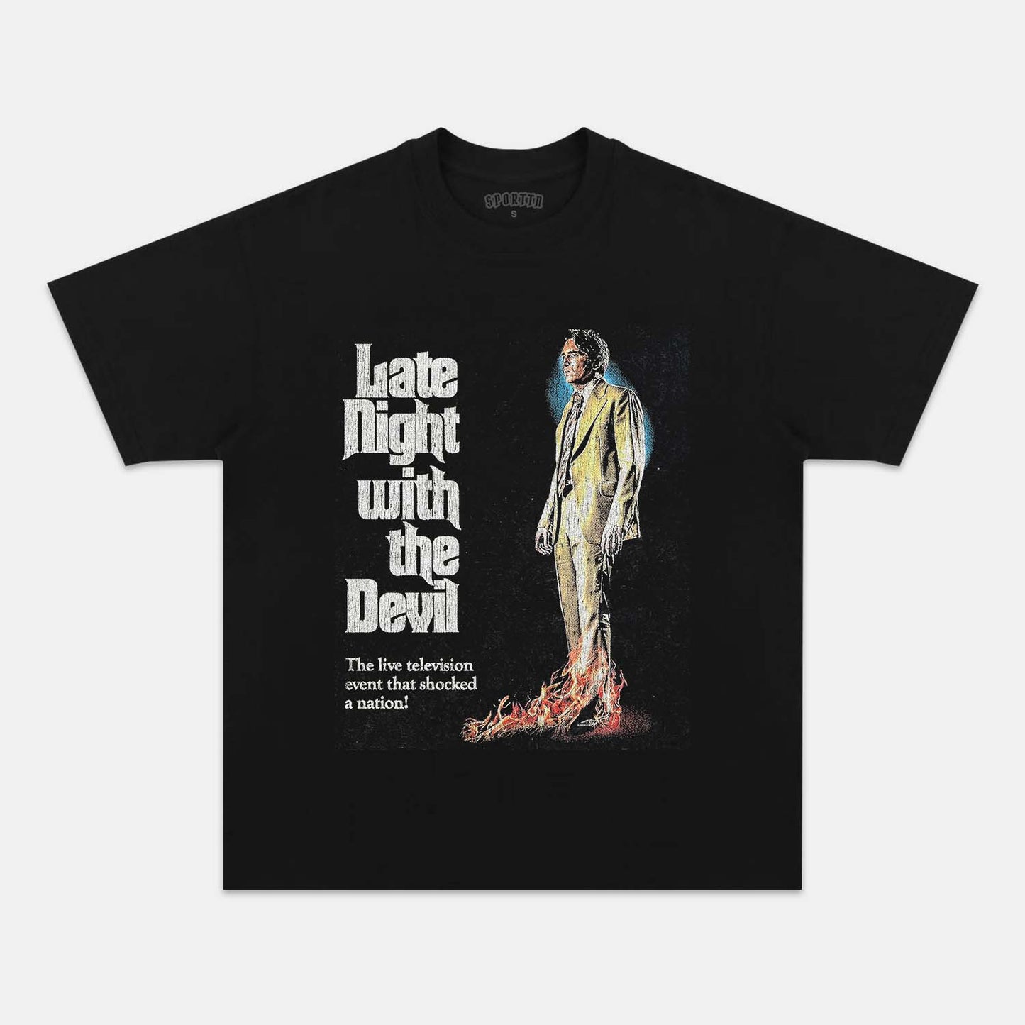 LATE NIGHT WITH THE DEVIL VINTAGE T-SHIRT