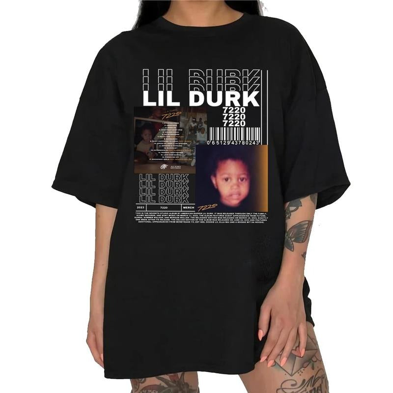 LIL DURK Unisex T Shirt, Vintage LIL DURK Rapper Sweater, Retro LIL DURK Graphic Hoodie shirts Rapper, Hiphop