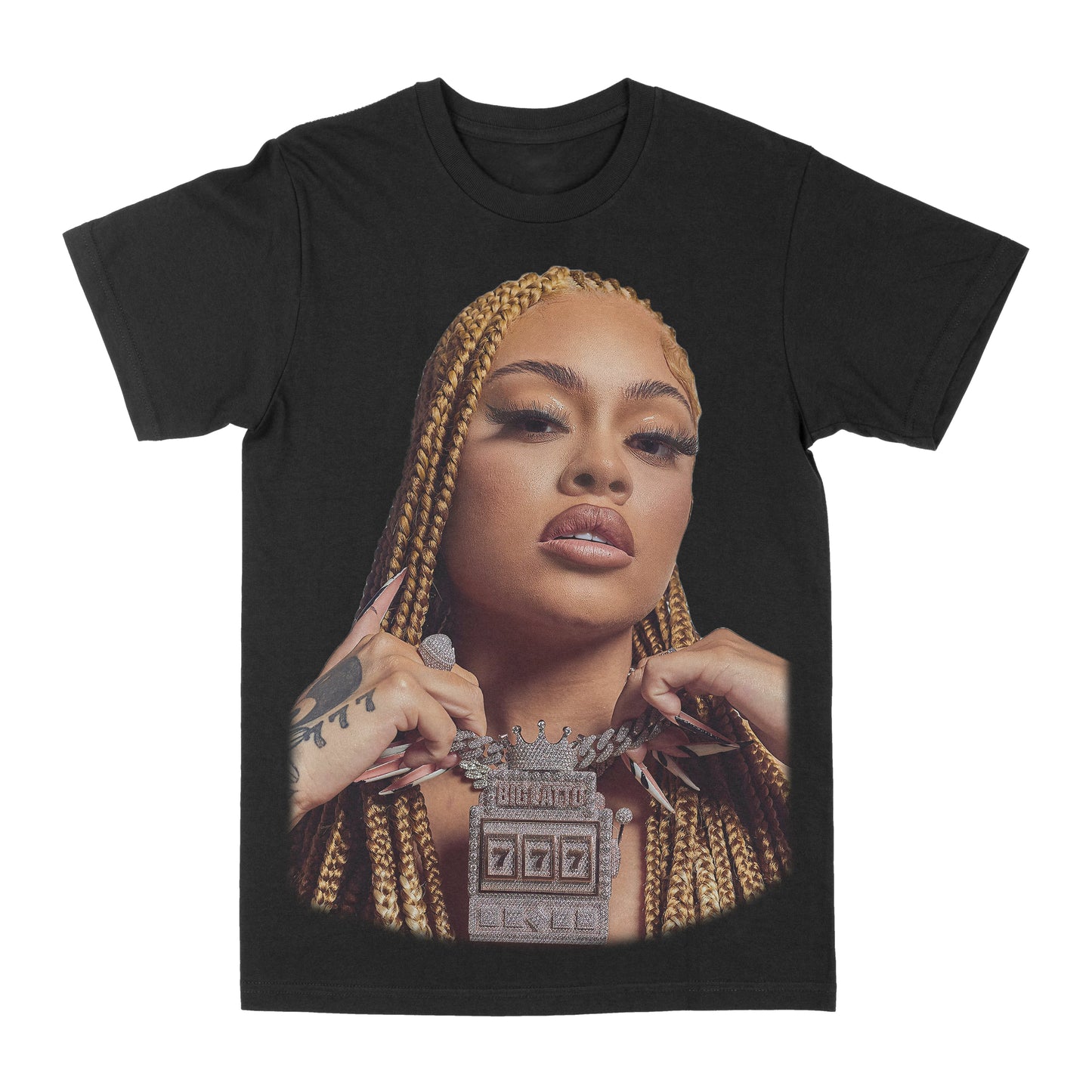 Latto "Big Face" Graphic Tee Style001