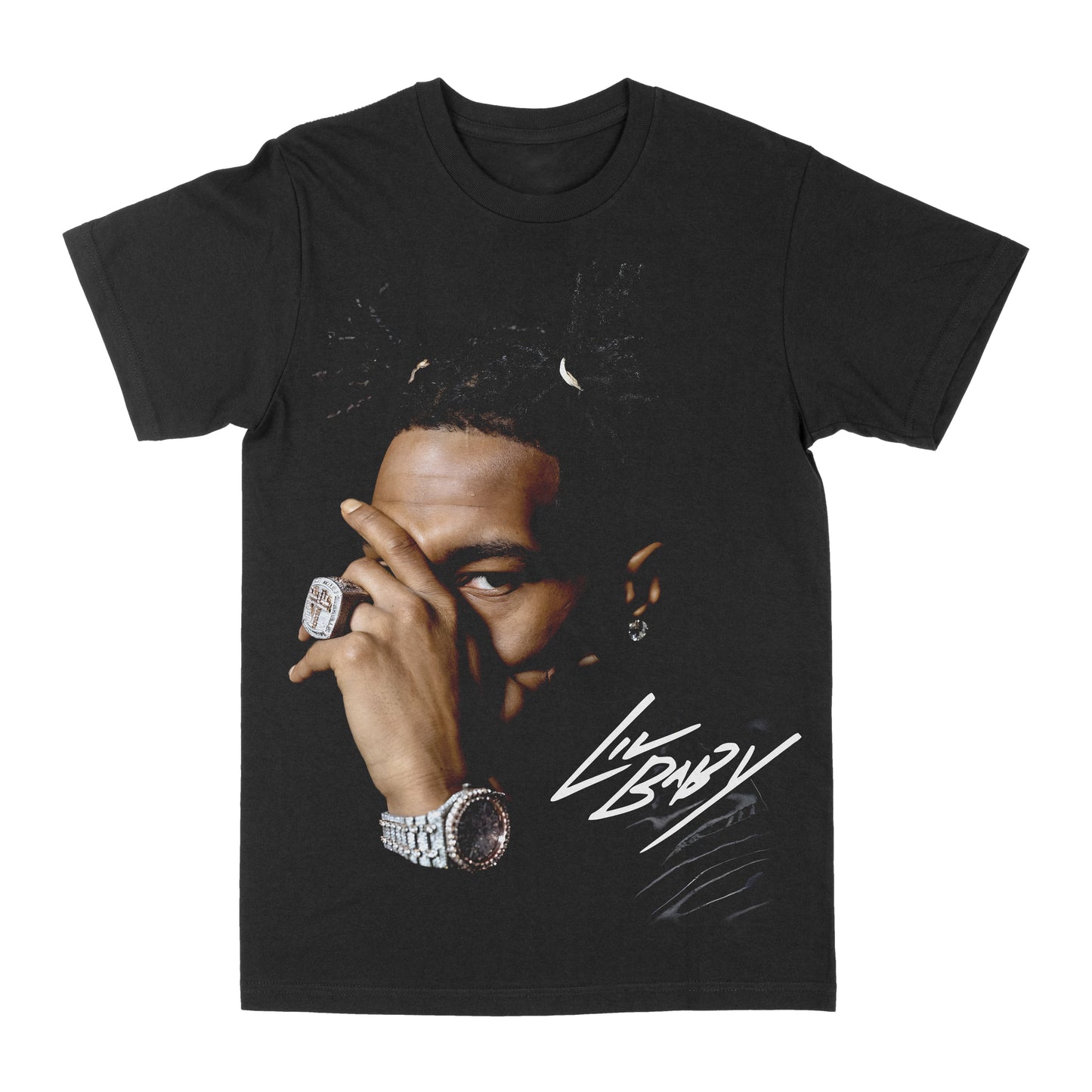 Lil Baby "Big Face" Graphic Tee Style001