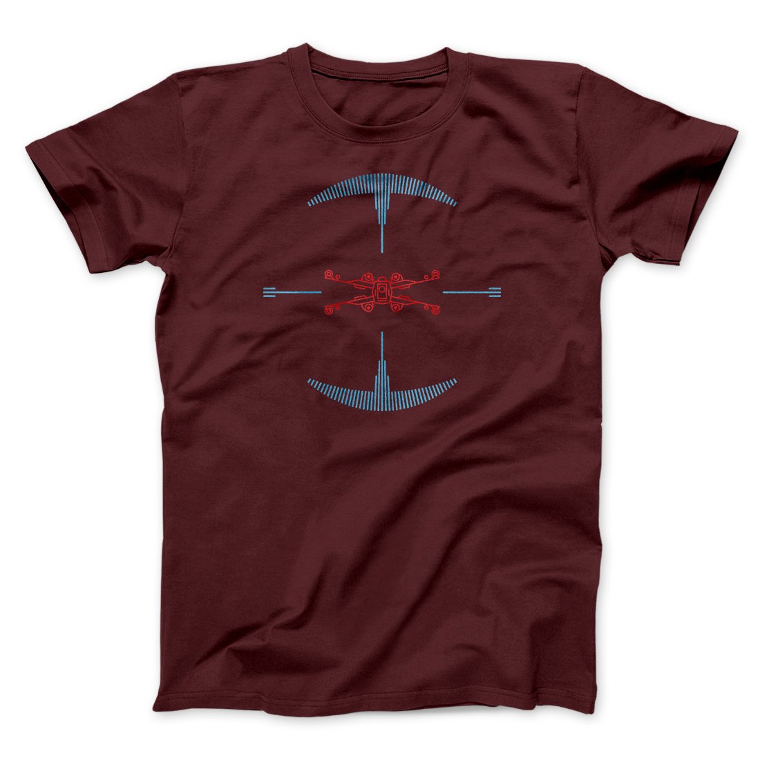 Fighter Target Funny Movie Men/Unisex T-Shirt