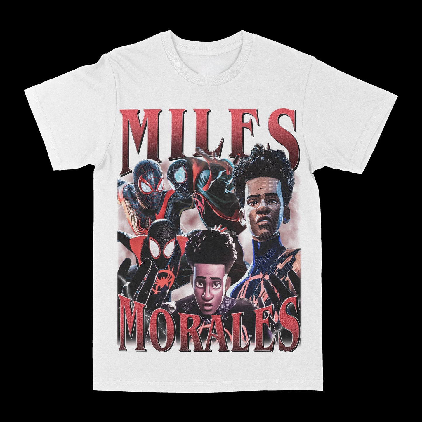 Miles Morales "Spiderman" Graphic Tee Style001