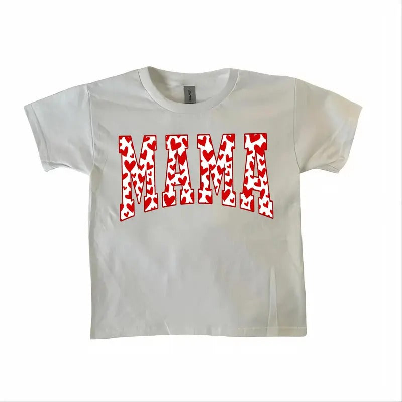 Mama Baby Tee, Valentines Day Baby Tee, Mama Valentine Baby Tee, Mama Baby Tee, Love Baby Tee, Cute Valentines Baby Tee, Valentine Baby Tee