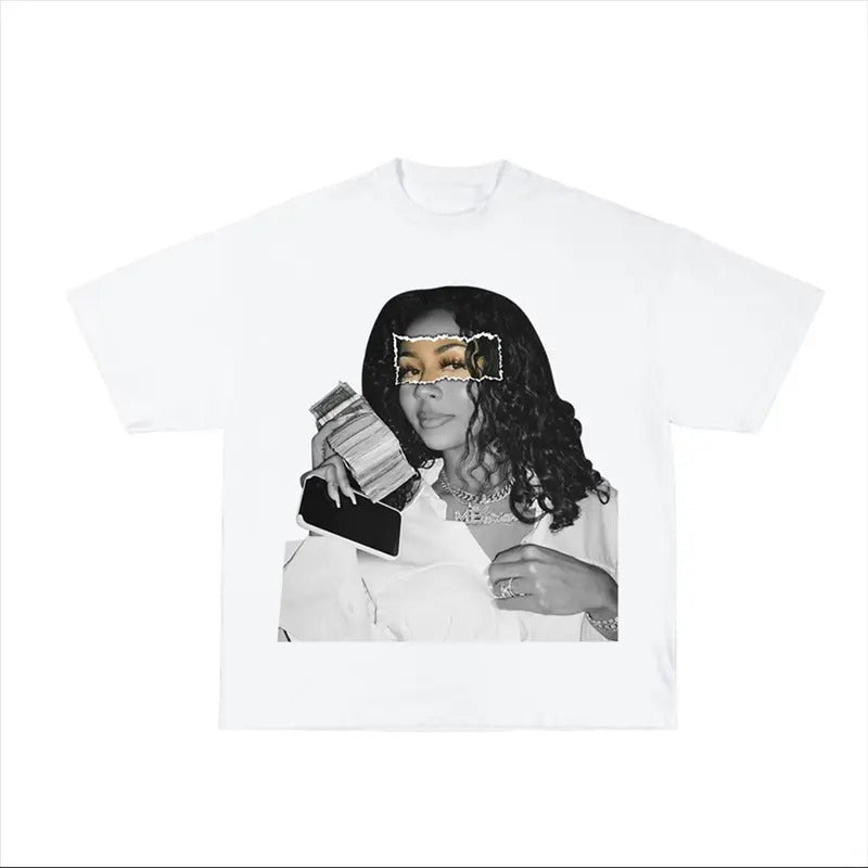 Mariahhh Big Face Bold Statement Tee