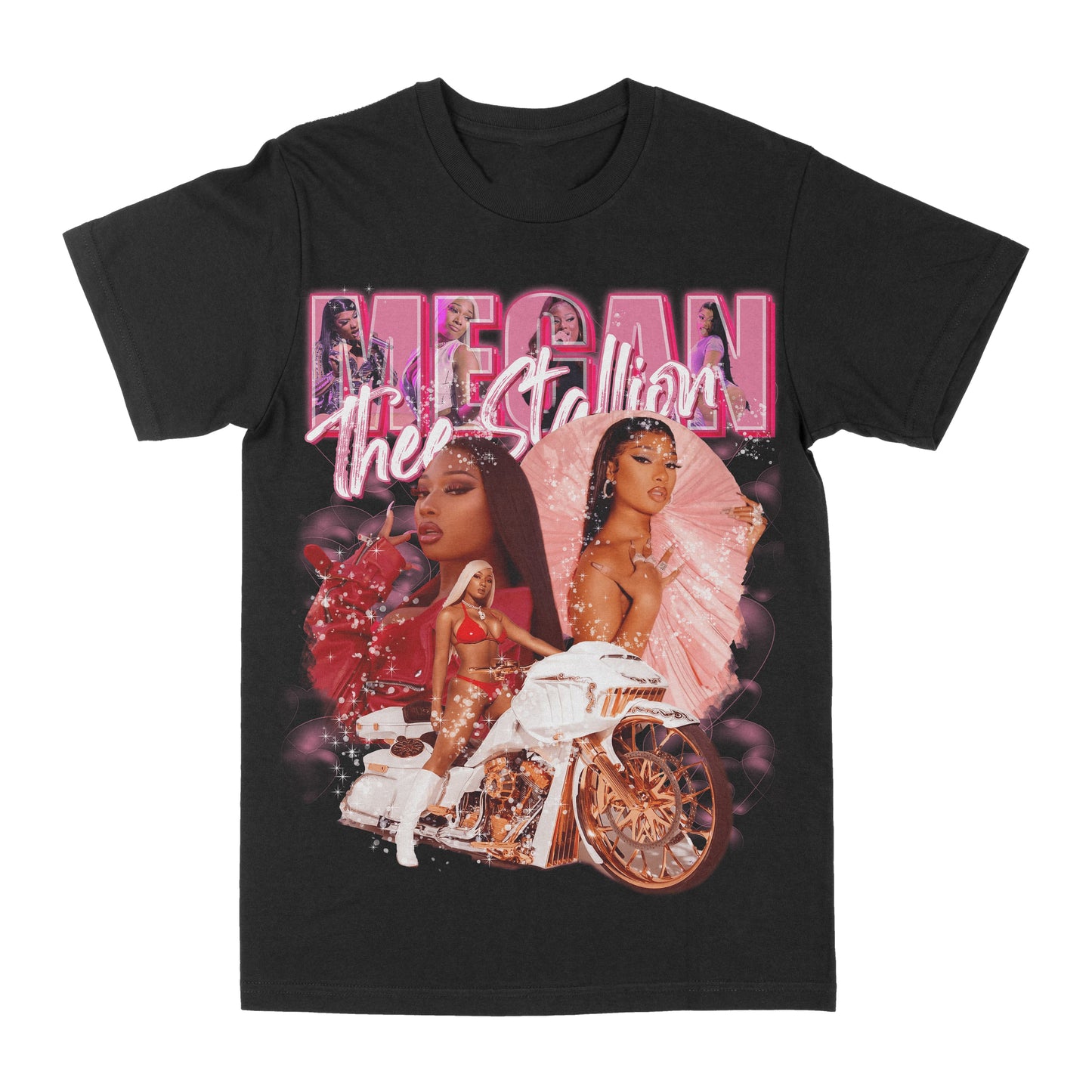 Megan Thee Stallion Pink Graphic Tee