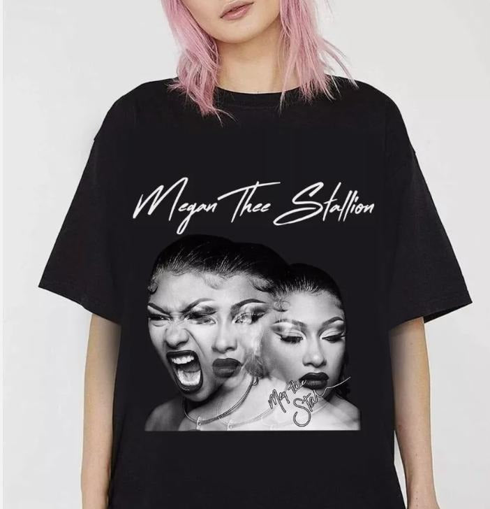 Megan Thee Stallion Vintage Shirt, Megan Thee Stallion 90S Rapper Shirt
