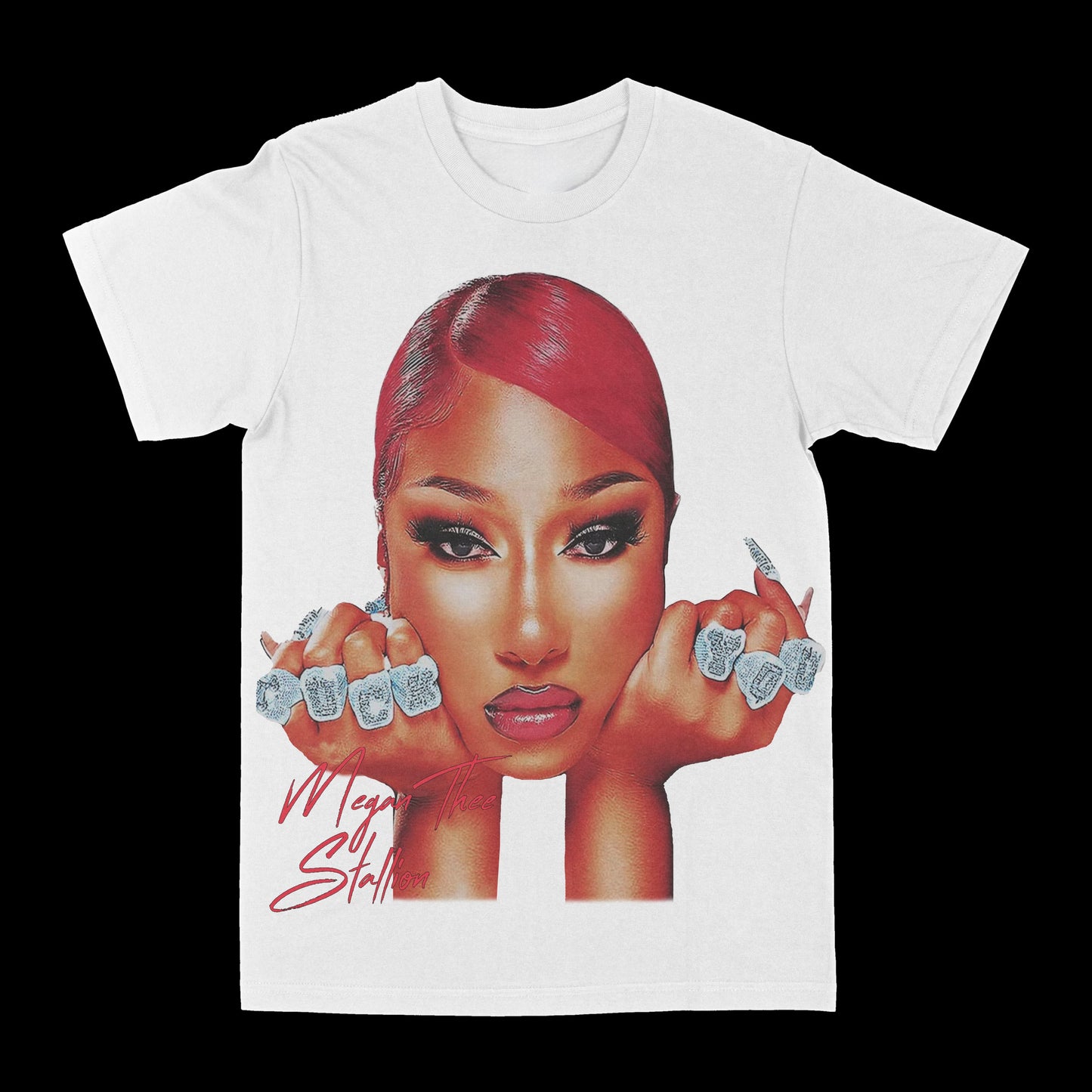 Megan Thee Stallion "Big Face" Graphic Tee Style001