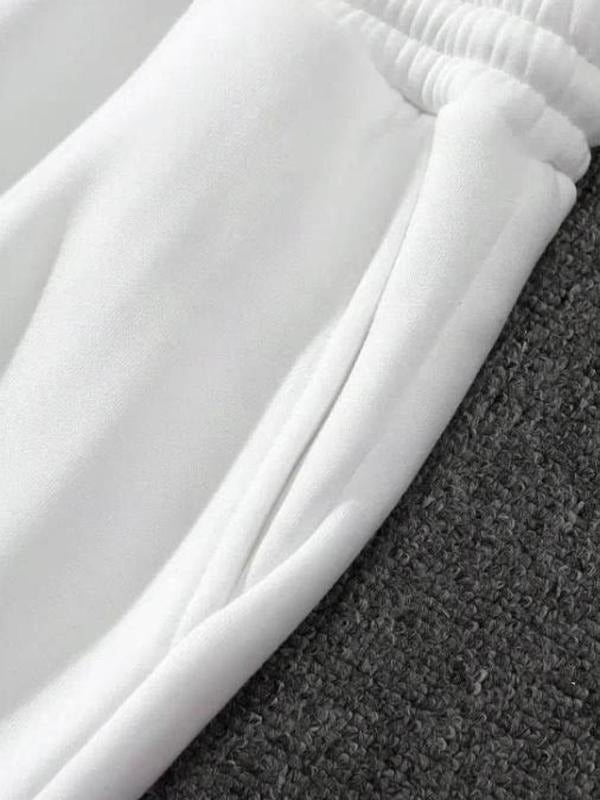 Men's Regular Fit Skull Print Hooded Sweatshirt & Drawstring Waist Sweatpants Set, Casual Long Sleeve Hooded Pullover & Jogger Pants, Men's Fall & Winter Clothes