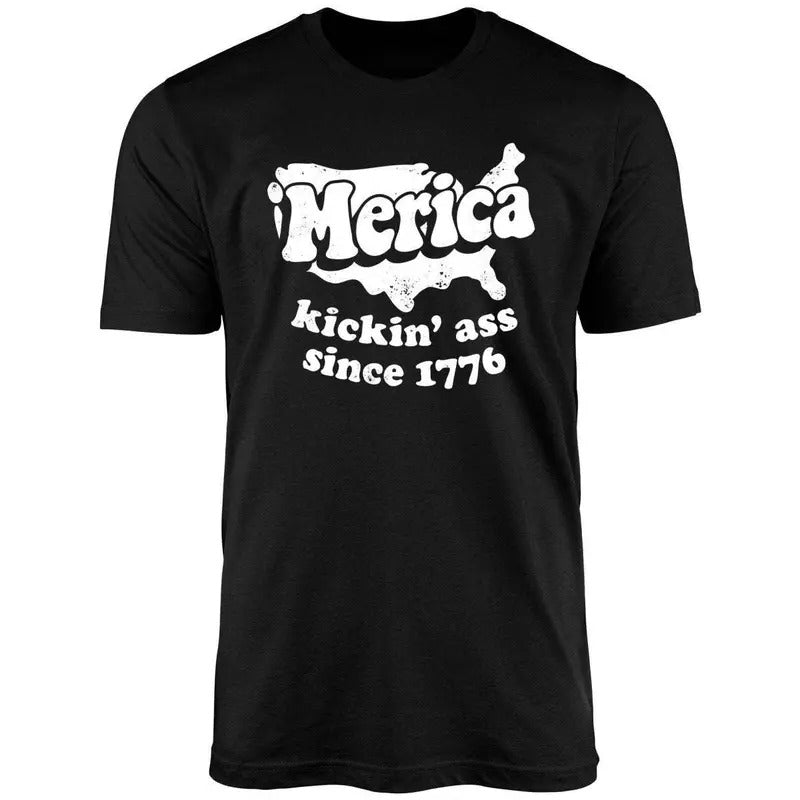 Merica Kickin' Ass Since 1776 Unisex Shirt