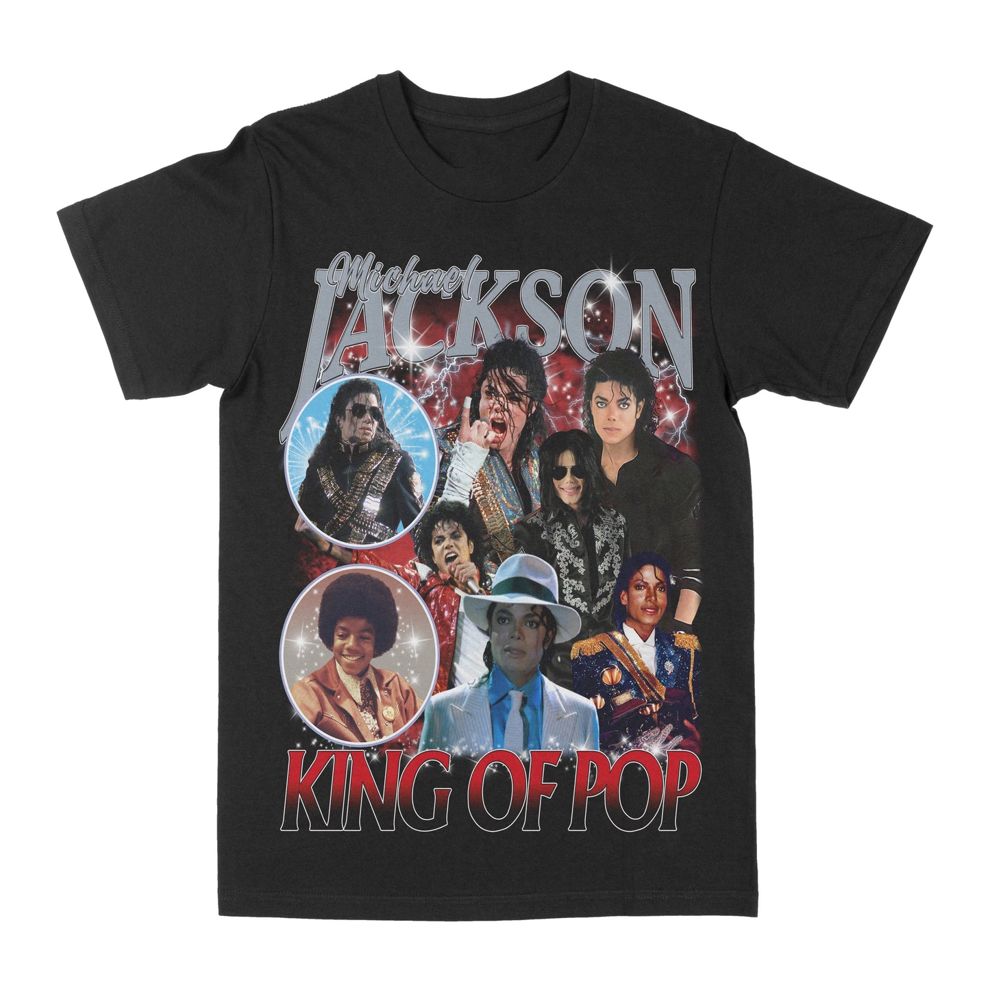 Michael Jackson "Through The Years" Graphic Tee