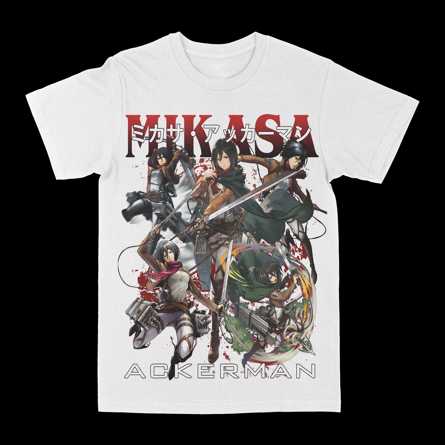 Mikasa Graphic Tee Style001