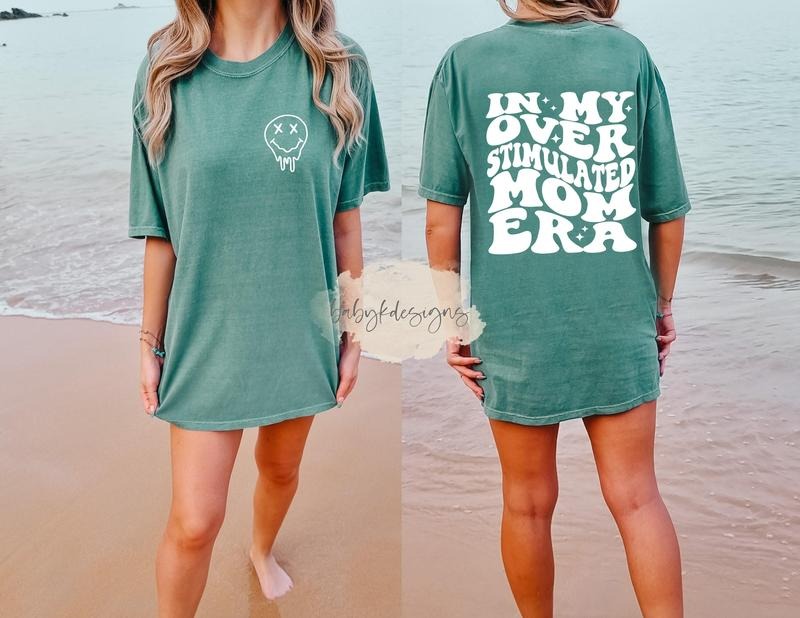 Mom Era Shirt Overstimulated Mom Shirt Oversized Retro Mom Life Shirt swife Shirt Funny Mama Shirt Beach Shirt Lake Tee, Sweatshirt, Hoodie