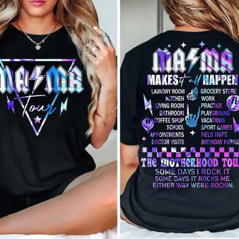 Motherhood shirt, Mama Funny Tour shirt, Mother's Day gift