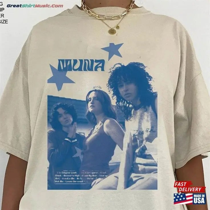 Muna Band Tour 2023 Shirt, Life Fan Gift Graphic Tee