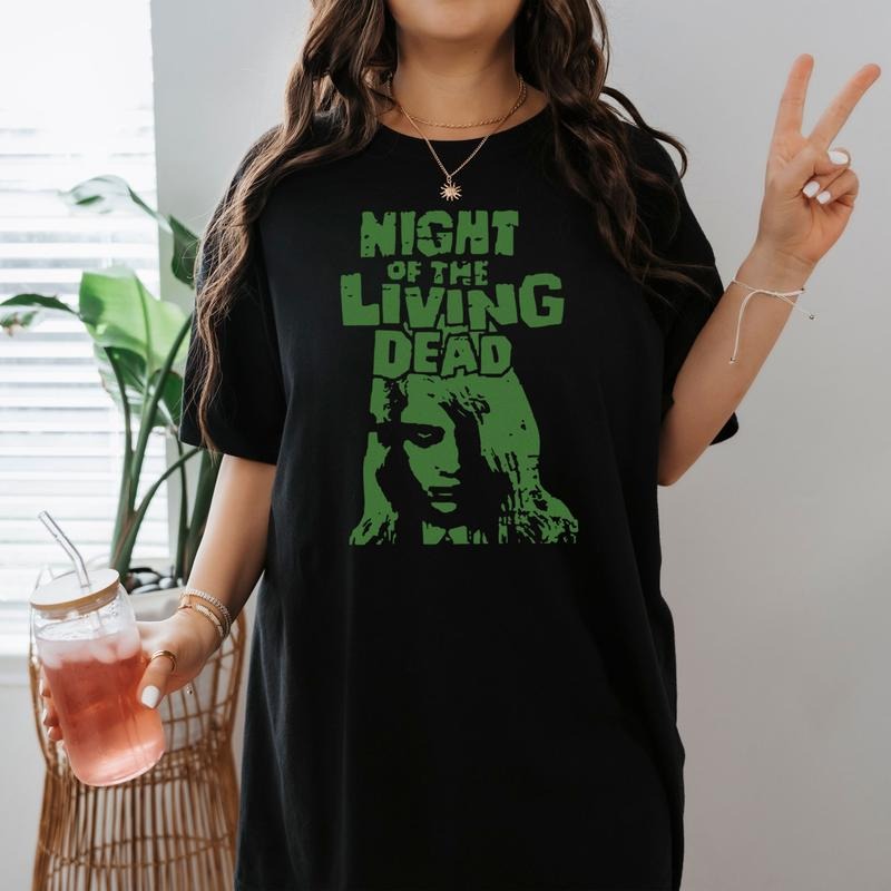 Night Of The Living Dead Shirt Spooky Scary Horror Halloween Costume Gift Shirt Horror Halloween Shirt Halloween Party Shirt