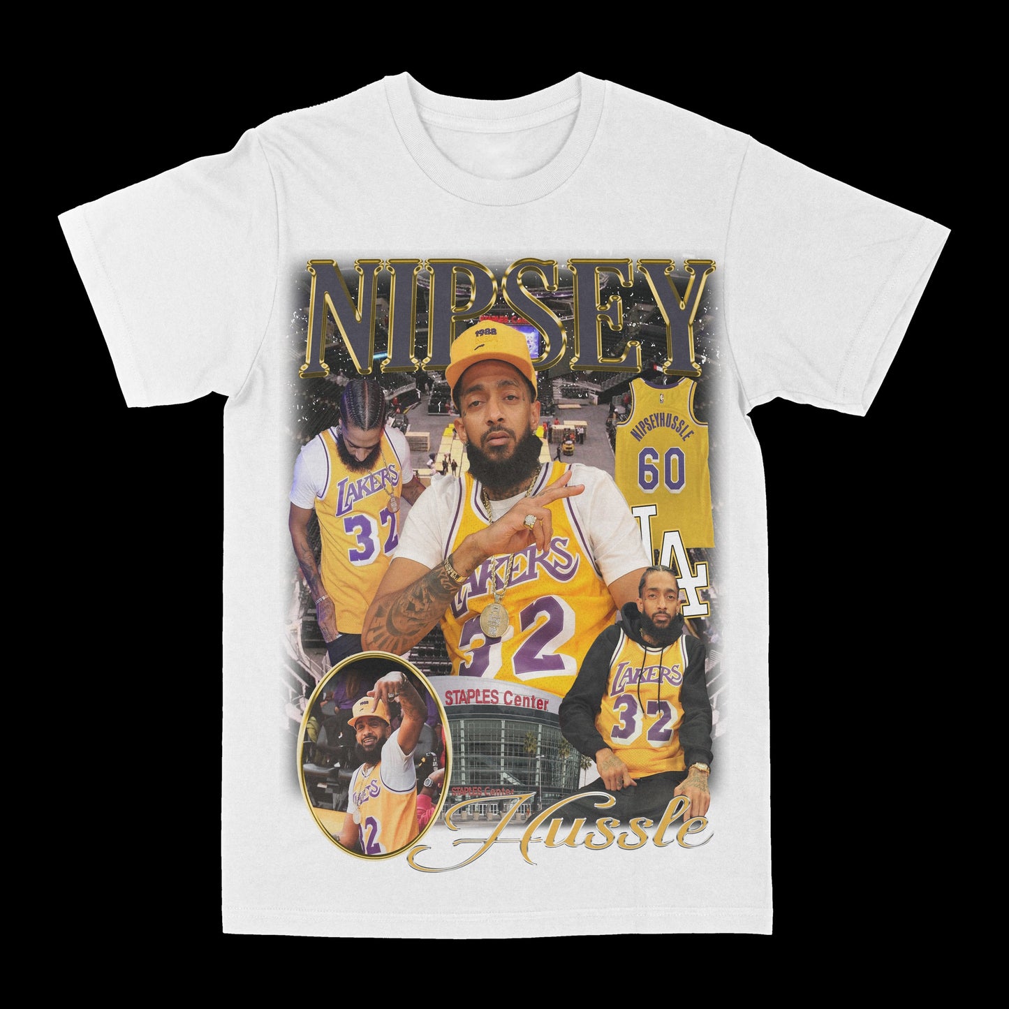Nipsey Hussle "Lakers" Graphic Tee Style001