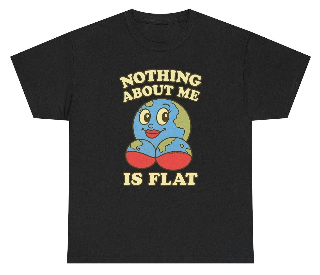 *NEW* Nothing About Me Is Flat Earth Tee
