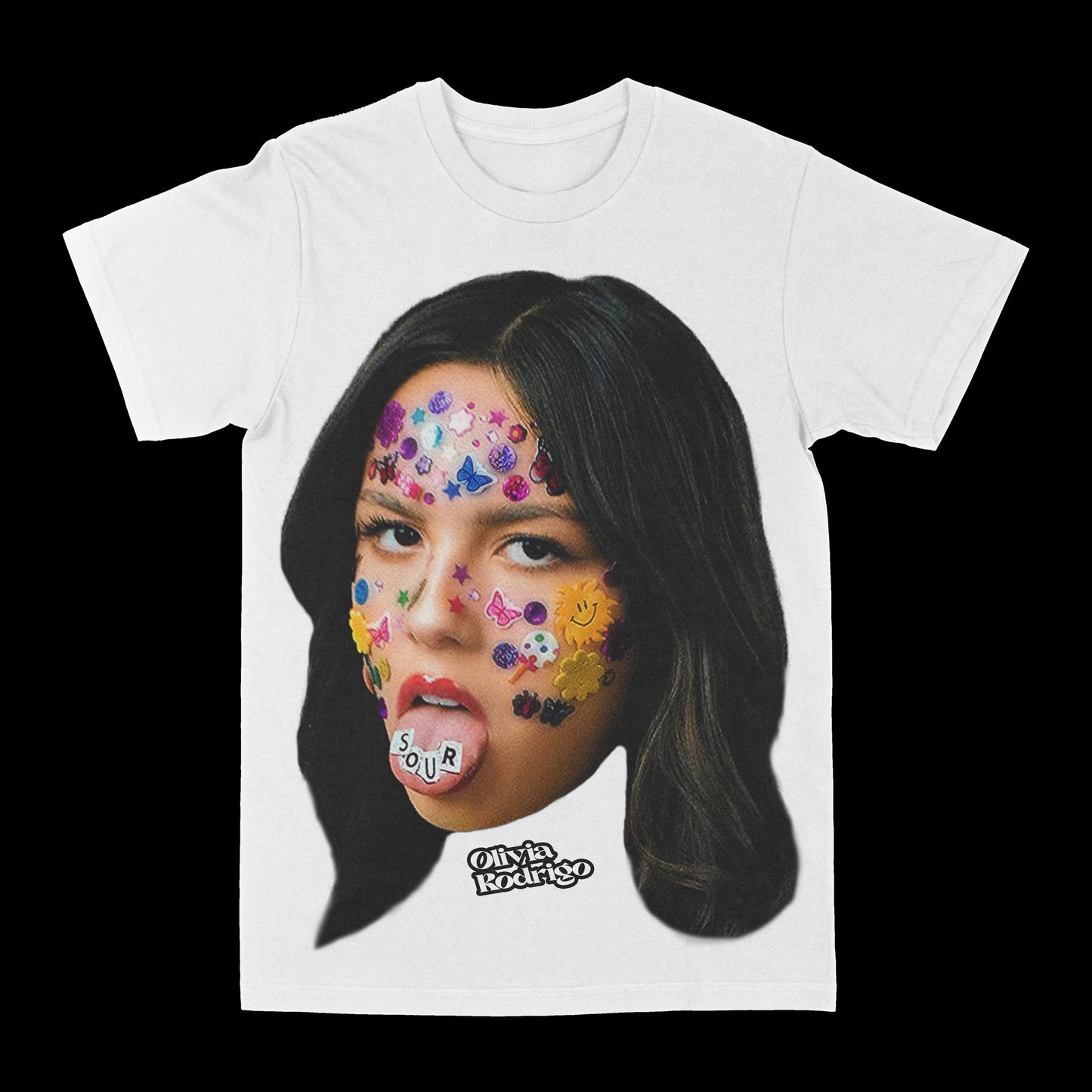 Olivia Rodrigo "Big Face" Graphic Tee Style001