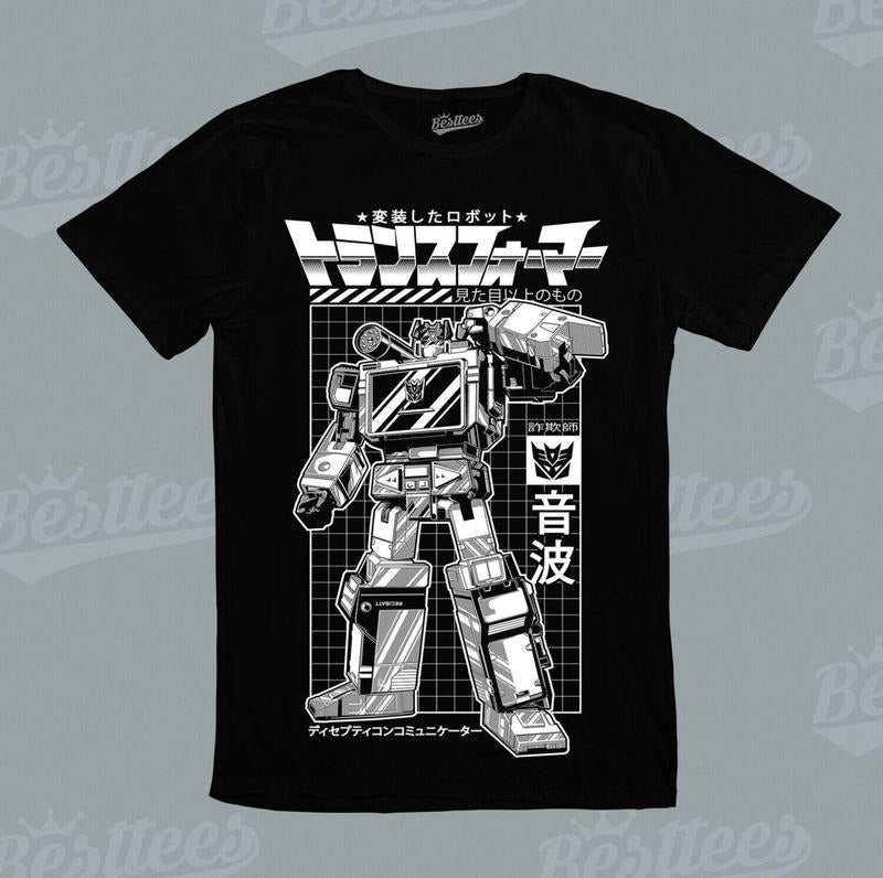 Optimus Prime Transformers Robot Convoy Japan Graphic Tee T-Shirt Menswear Top Underwear Tshirt Streetwear Man Tropical Crewneck Shortsleeve Round Neck Casual