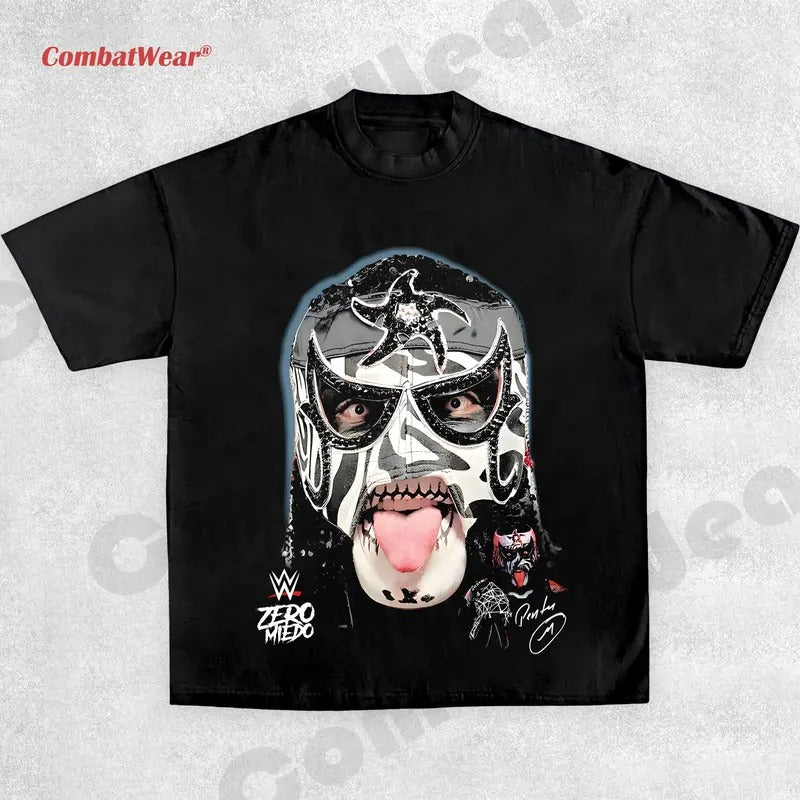 PENTAGÓN JR BIG FACE TEE, Wrestling Tee, Wrestling Graphic Tee, Wrestler Shirt, Sports Shirt, Vintage Wresting Shirt, Wrestling Gift