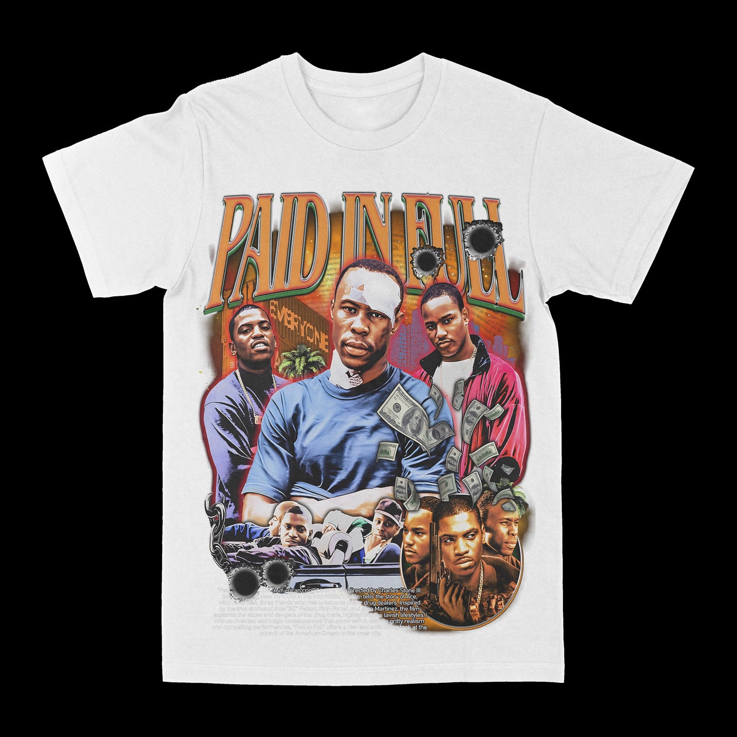 Paid In Full Graphic Tee Style001