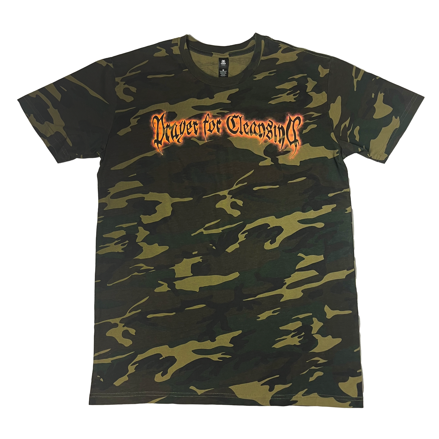 Prayer For Cleansing - Camo Logo tee