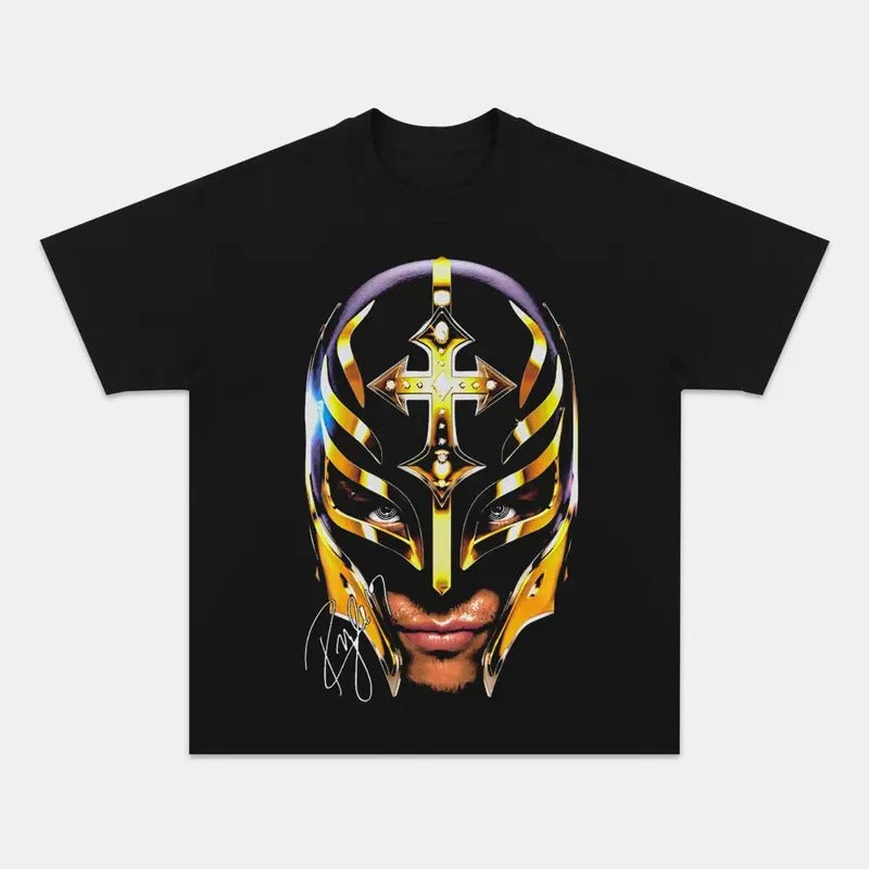 REY MYSTERIO TEE, Wrestling Tee, Wrestling Graphic Tee, WWE Shirt, MMA Shirt, Sports T-shirt, Athlete Shirt, Wrestling Gift, Gift for Him Gift For Her Hoodie Sweatshirt