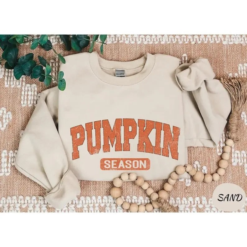 Retro Pumpkin Season Sweatshirt - Thanksgiving Gift Fall Gifts - Autumn Sweatshirt - Cute Fall Sweatshirt - Halloween Sweatshirts For Women T-shirt, sweater and Hoodie