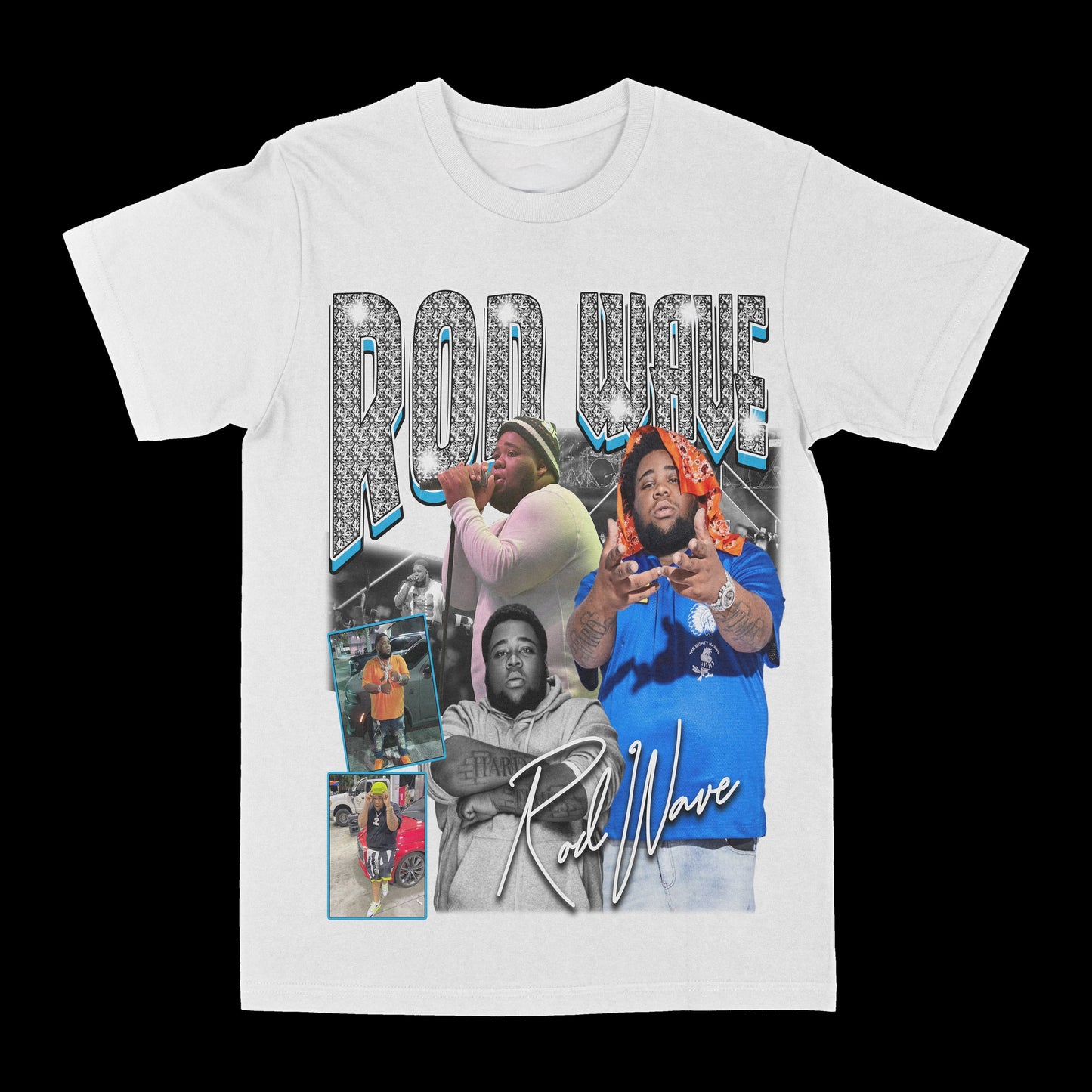 Rod Wave "Bling" Graphic Tee Style001