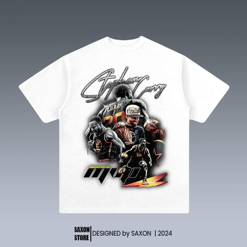 STEPHEN CURRY GRAPHIC TEE | VINTAGE GRAPHIC T-SHIRT SWEATSHIRT HOODIE | SPORT TEE | GIFT FOR FAN V14