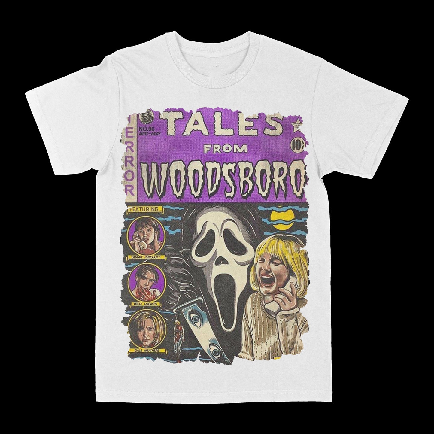 Scream Graphic Tee Style001